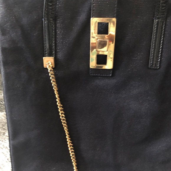 NEW Stuart Weitzman bag, navy - Picture 2 of 8